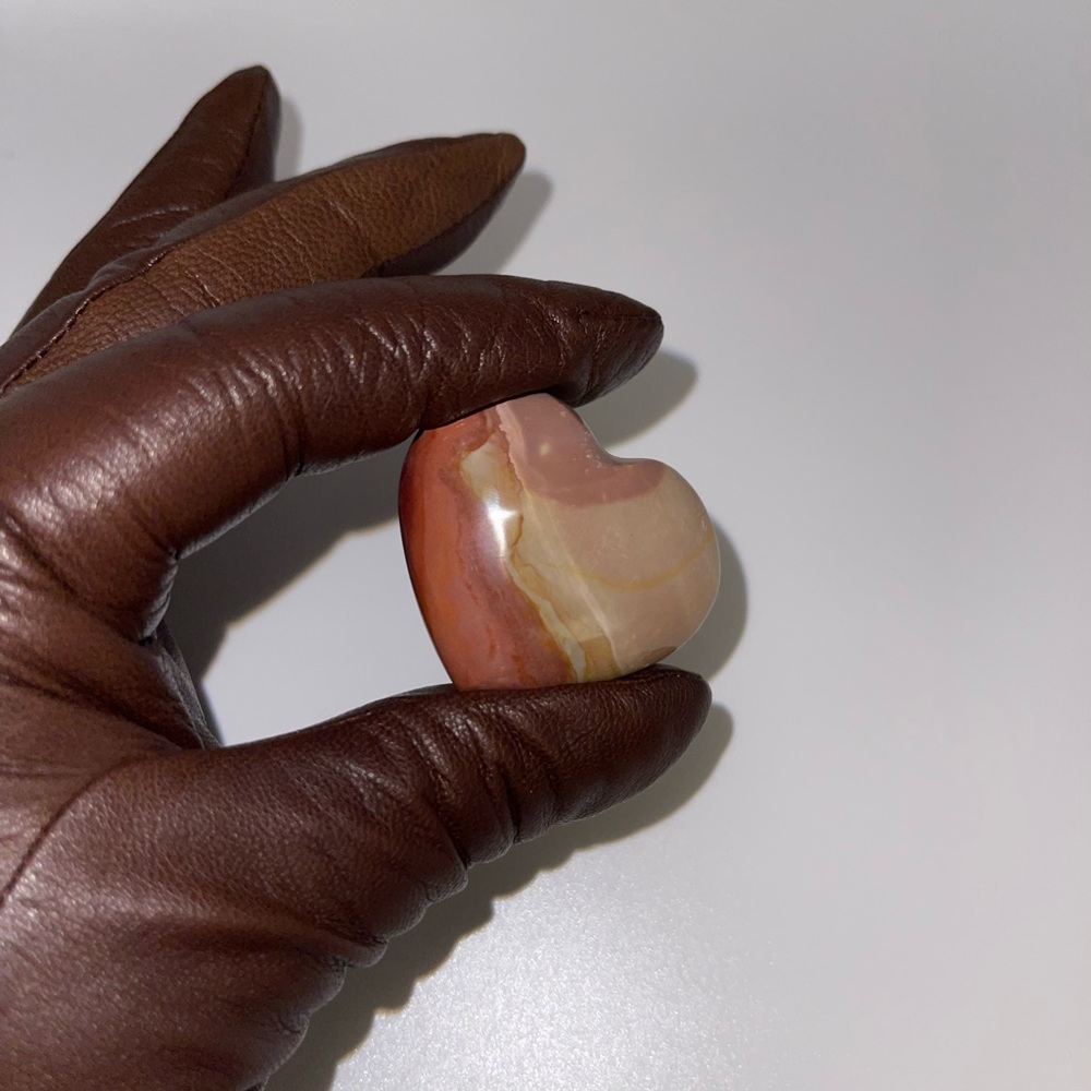 Polychrome Jasper Heart I. - Picture 3 of 13